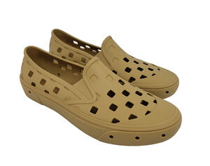 Vans Slip-On TRK Mens Size 8 Mustard Slip On Casual Low Water Friendly Shoes
